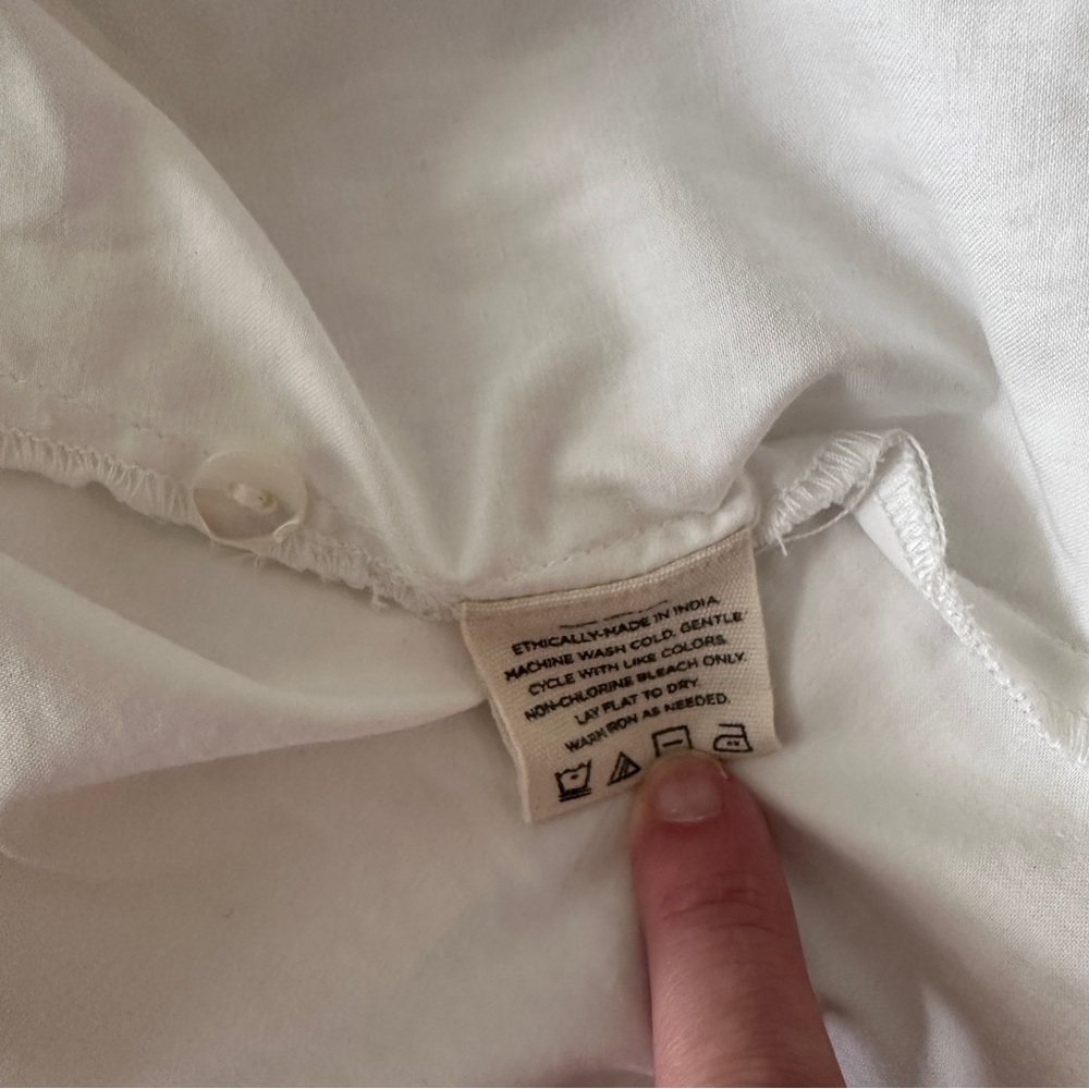 NWOT Laude the Label White Blouse - Picture 5 of 5